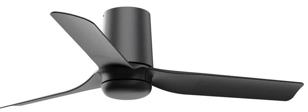 Ventilator de tavan FARO 33834 MINI PUNT TUB S negru d. 90 cm + telecomandă