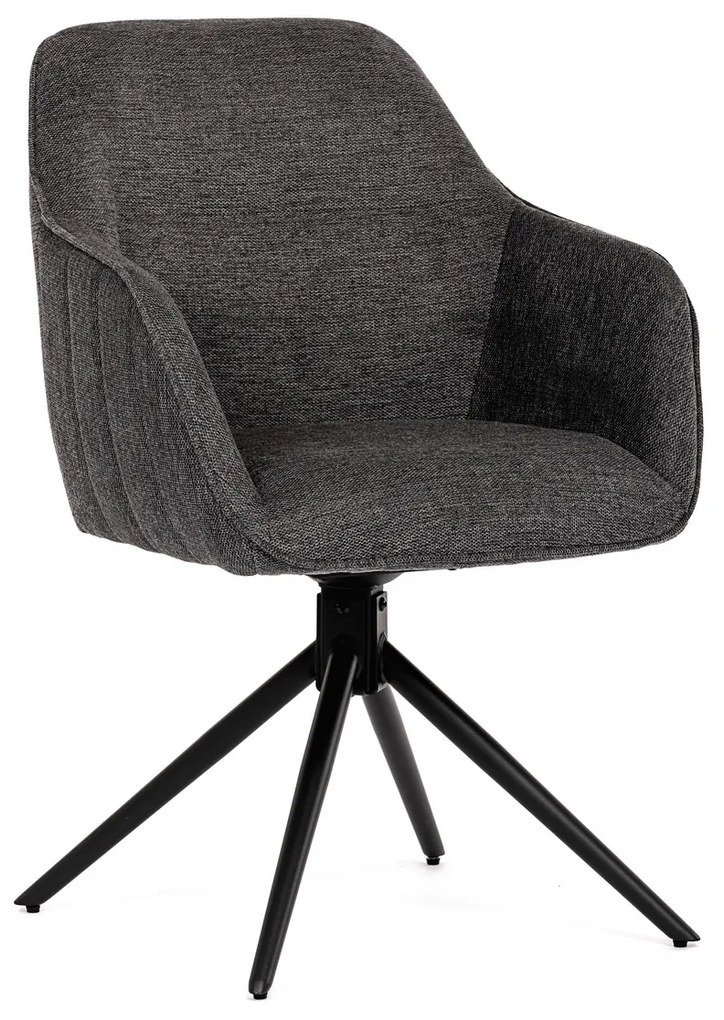 Set de scaune de sufragerie cu mecanism deîntoarcere HC-536 GREY2, 2 buc.