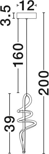 Pendul, Lustra suspendata LED SOLINE
