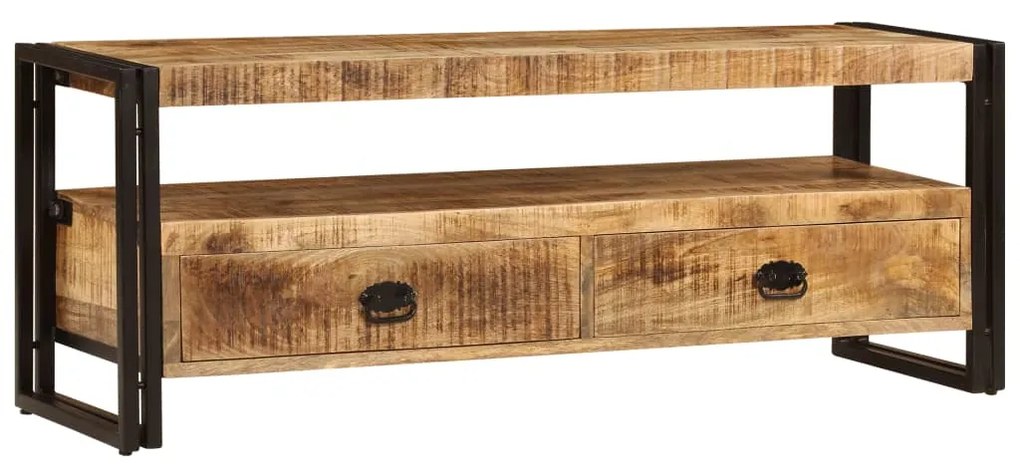 vidaXL Comodă TV, 120 x 35 x 45 cm, lemn masiv de mango
