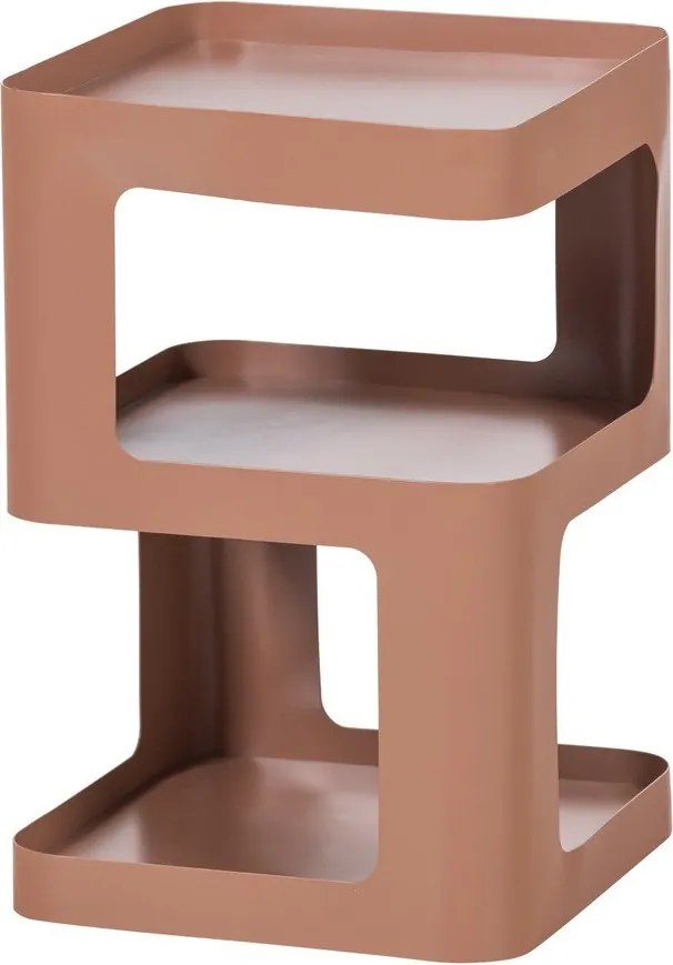 Măsuță auxiliară din metal 35x35 cm Riv – WOOOD