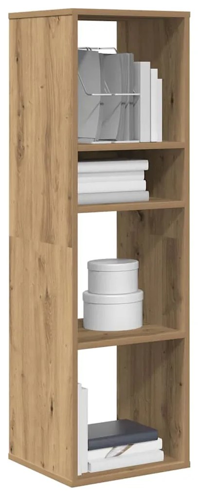 vidaXL Bibliotecă, stejar artizanal, 34x31x112 cm, lemn prelucrat