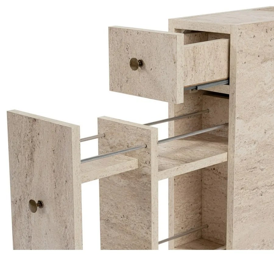 Dulap pentru baie Calencia Travertine