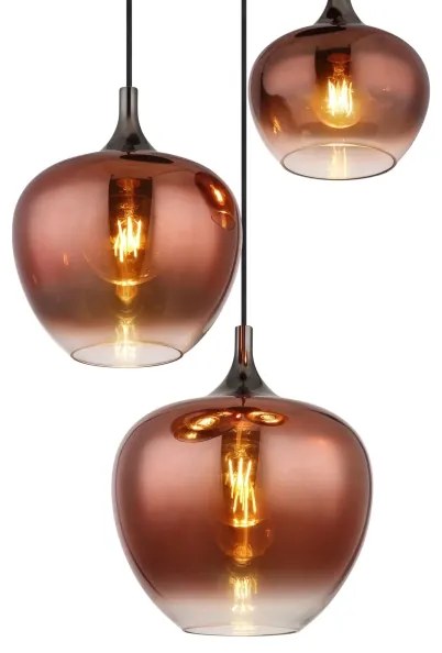 Lustră pe cablu Globo 15548-3HG MAXY 3xE27/40W/230V