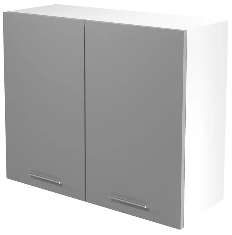 Dulap superior Vento G-80/72, alb/gri