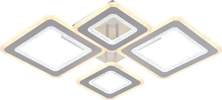 Lustră LED dimabilă aplicată LED/95W/230V 3000-6500K + telecomandă