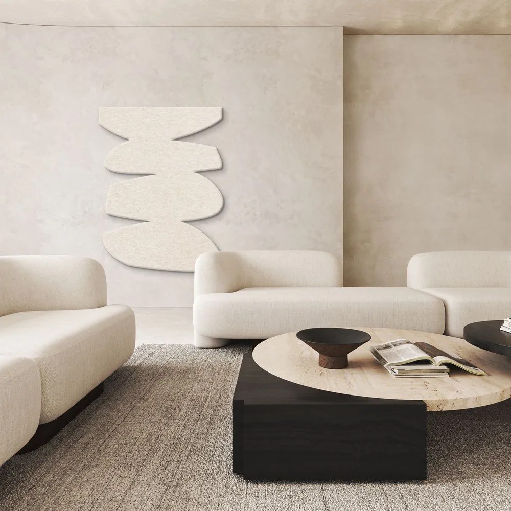 Panou acustic din material textil 88x118 cm Stone Balance – Malerifabrikken