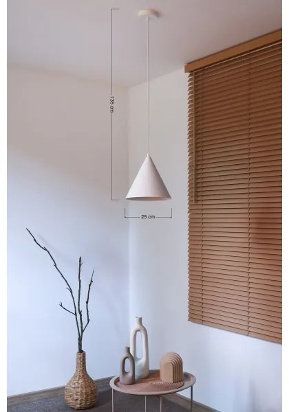 Duolla - Lampă suspendată pe cablu IRONLINE 1xG9/3W/230V Ø 25 cm, alb