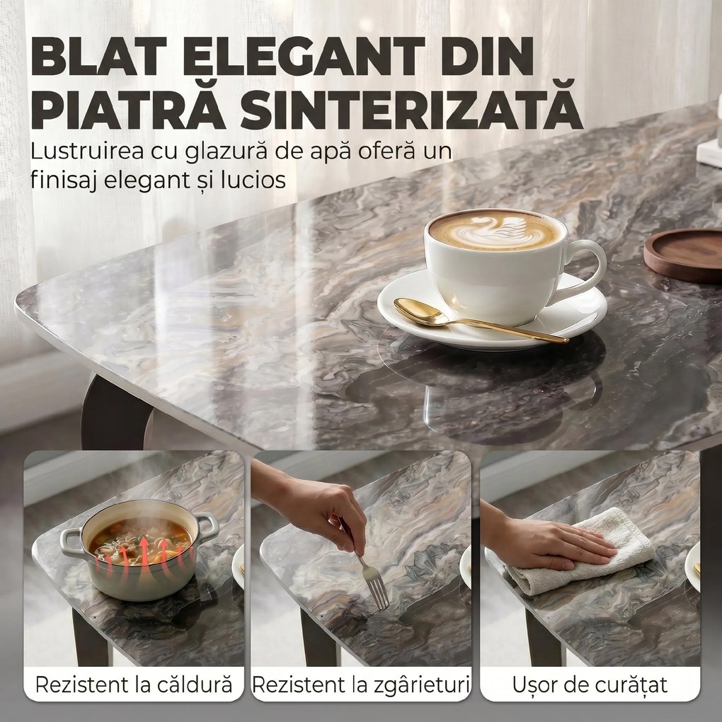 HOMCOM piatră sinterizată industrială | Aosom Romania