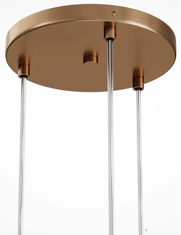 Lustra suspendata design modern minimalist Basic 3L aurie