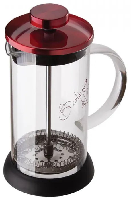 Infuzor pentru cafea si ceai 800 ml Burgundy Metallic Line Berlinger Haus BH 1498