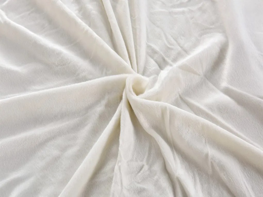 Cearsaf Cocolino microplus cu elastic NOLVIA 180x200 cm crem