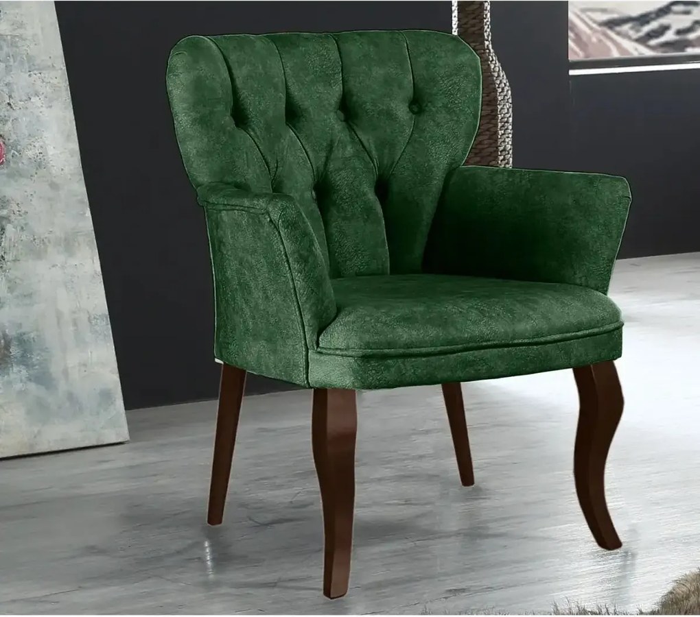 Set canapea 2 locuri cu 2 fotolii, Cafe Homs,verde