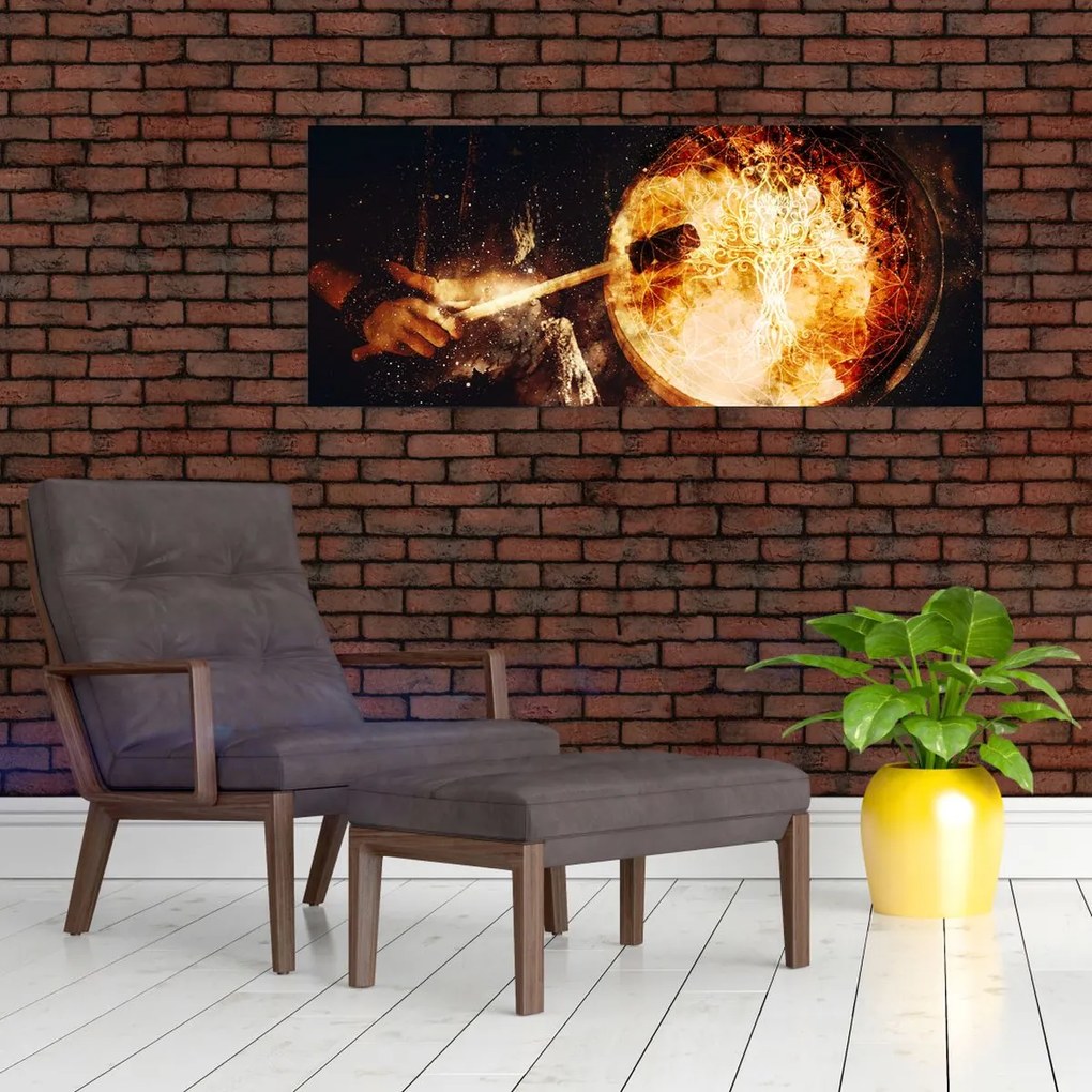 Tablou - Toba șamanică (120x50 cm)