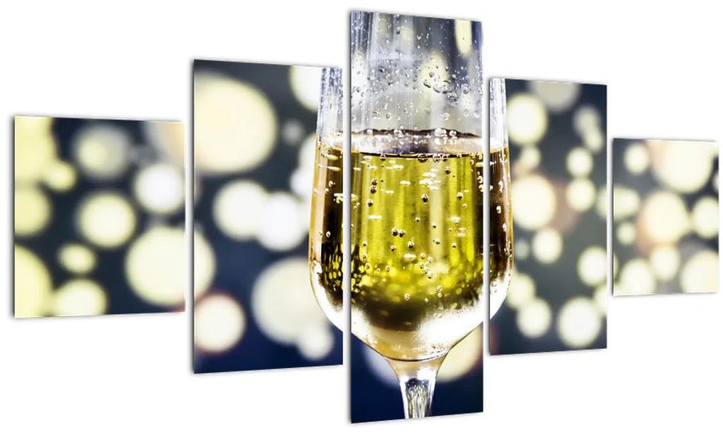 Tablou cu șampanie (125x70 cm), în 40 de alte dimensiuni noi