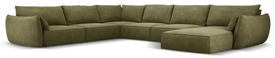Colțar verde (pe partea stângă) Vanda – Mazzini Sofas