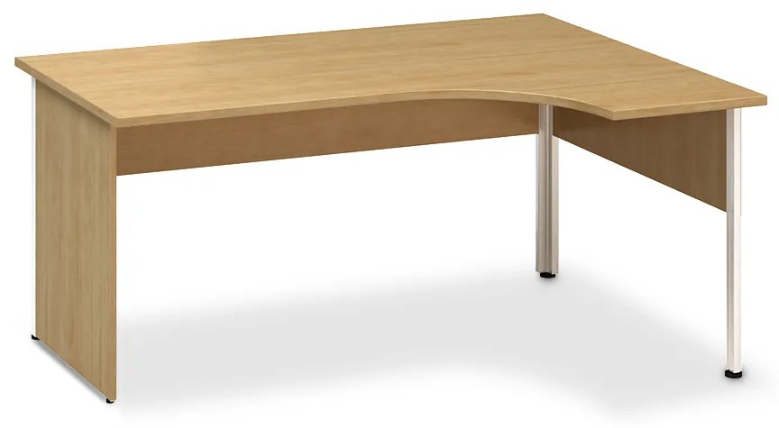 Birou ergonomic ProOffice A 180 x 120 cm, dreapta, pară sălbatică