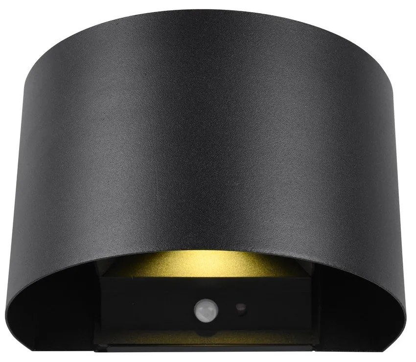 Corp de iluminat pentru exterior LED de perete cu senzor de mișcare (înălțime 10 cm) Talent – Reality