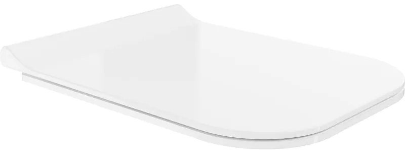 Mexen capac WC cu închidere lentă slim, duroplast, alb lucios - 39070100