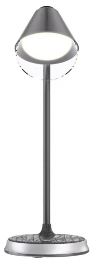 Immax 08972L - Lampă de birou LED reglabilă FINCH LED/9W/12/230V gri/crom