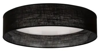 Plafonieră LED Duolla ROLLER LED/24W/230V d. 45 cm negru