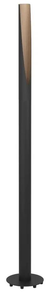 Lampadar LED Eglo 900877 BARBOTTO 1xGU10/4,5W/230V negru/maro