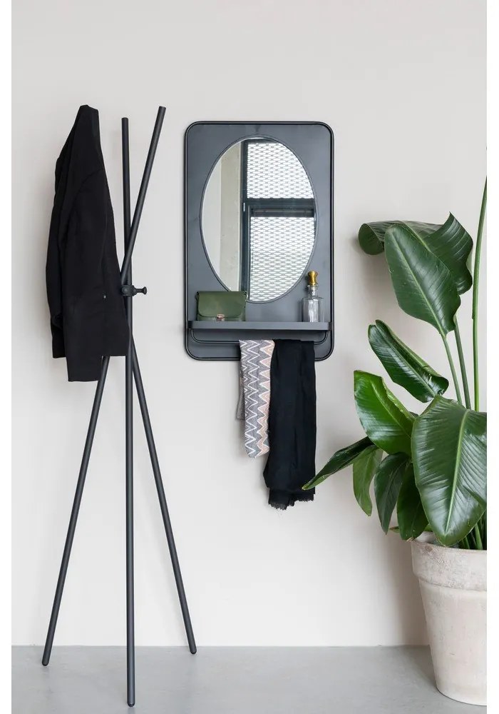 Oglindă de perete cu raft 50x80 cm Pascal – White Label