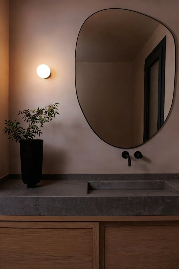 Aplica LED pentru baie IP44 PING D-10cm alba