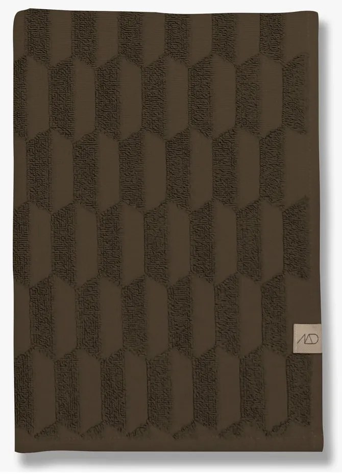 Prosoape maro închis 2 buc. din bumbac 35x55 cm Geo – Mette Ditmer Denmark