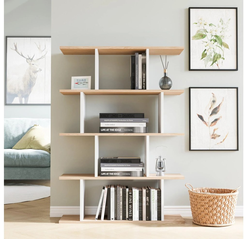 Raft Makiso 1 (stejar + alb). 1092830