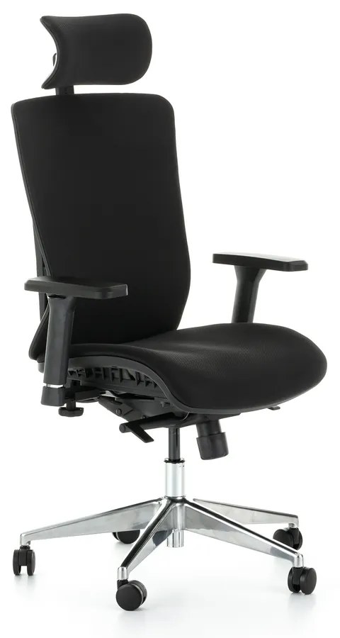 Scaun de birou Claude, negru