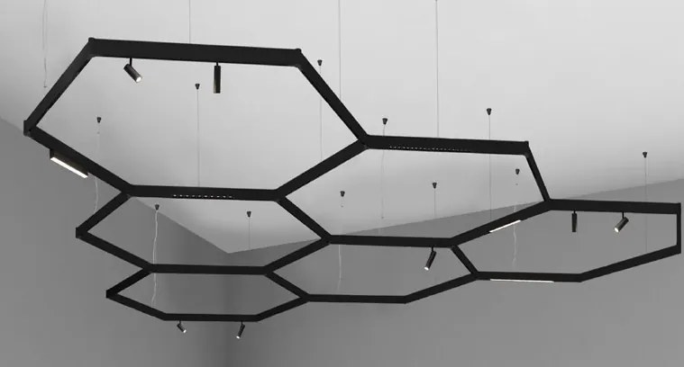 Sina magnetica aplicata sau suspendata BUXTON 01, 100cm, NVL-8252001