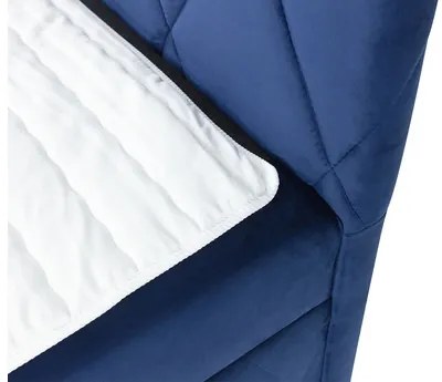 Pat matrimonial 140 cm Tebsano (bordo) (cu somieră și saltea) (cu sp. depozitare). Promo -17%. 1104200