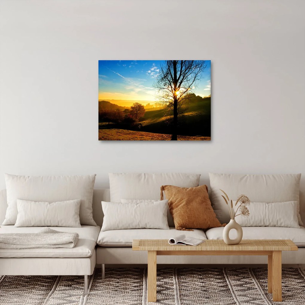 Tablou cu răsăsrit de soare (70x50 cm)