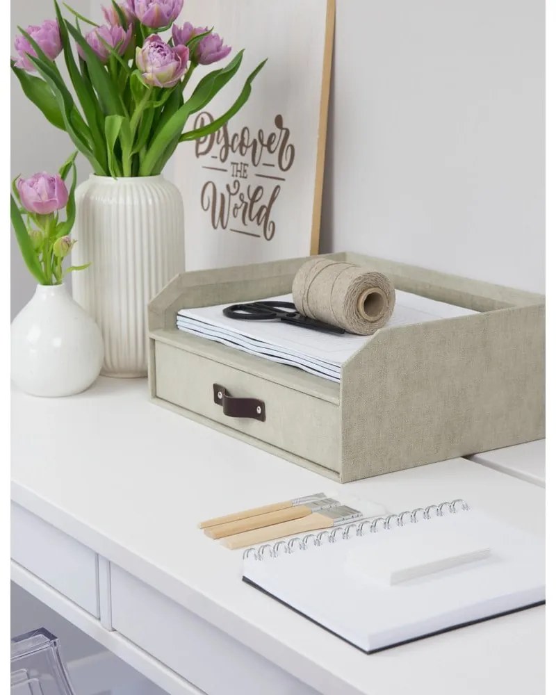 Organizator pentru sertar/pentru documente din carton Walter – Bigso Box of Sweden