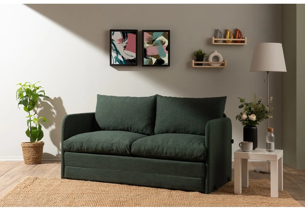 Canapea extensibilă Sagoretti XL (Verde). 1107025