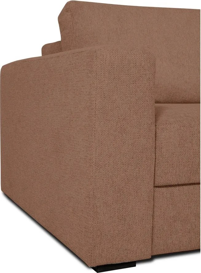 Canapea extensibilă maro 238 cm Resmo - Scandic