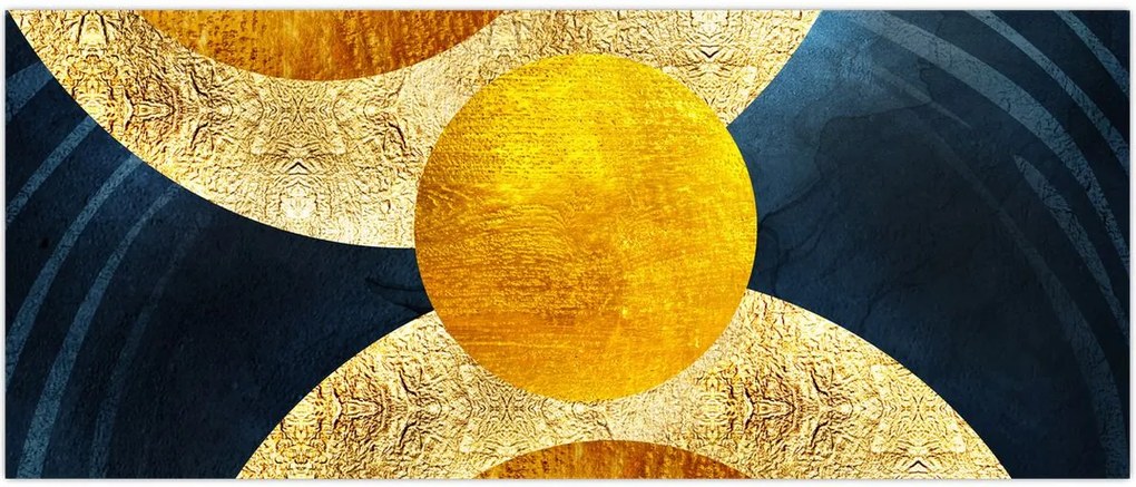 Tablou - Cercuri (120x50 cm)