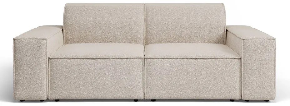 Canapeaua trei locuri Cuboid 2 (Bej). 1071633