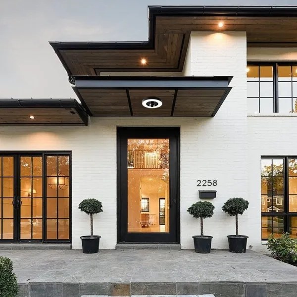 Cameră LED inteligentă de supraveghere cu iluminare Immax NEO 07792L RING 22W/230V Wi-Fi Tuya