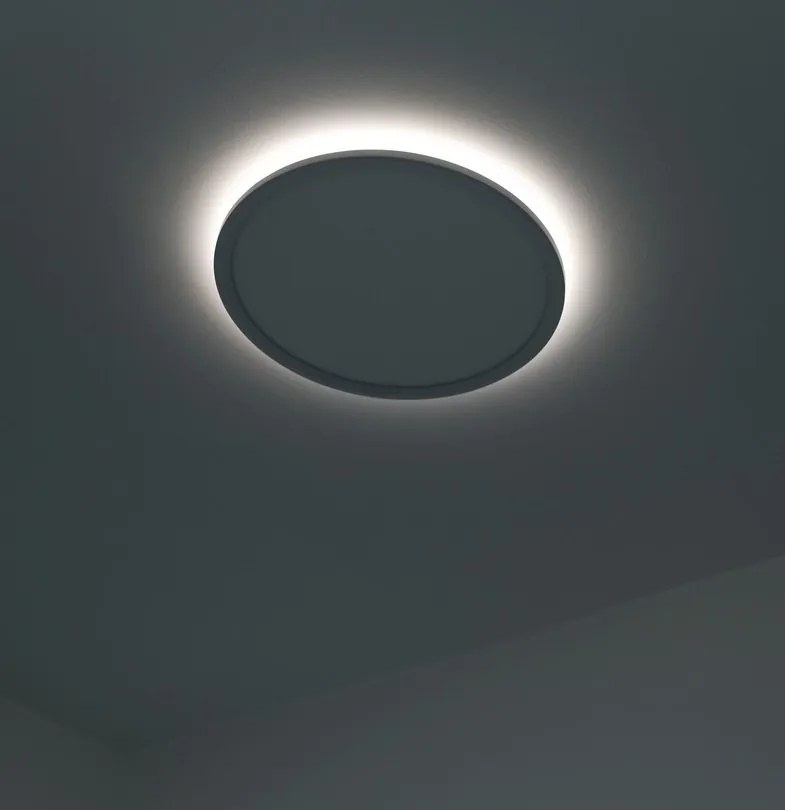 Plafoniera LED RGB CCT, IP54 Liva Smart alb, 36cm