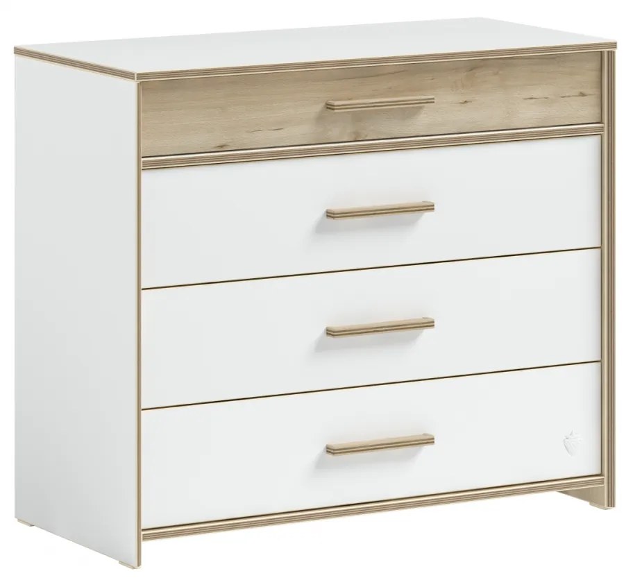 Comoda cu 4 sertare, pentru adolescenti Colectia Modera