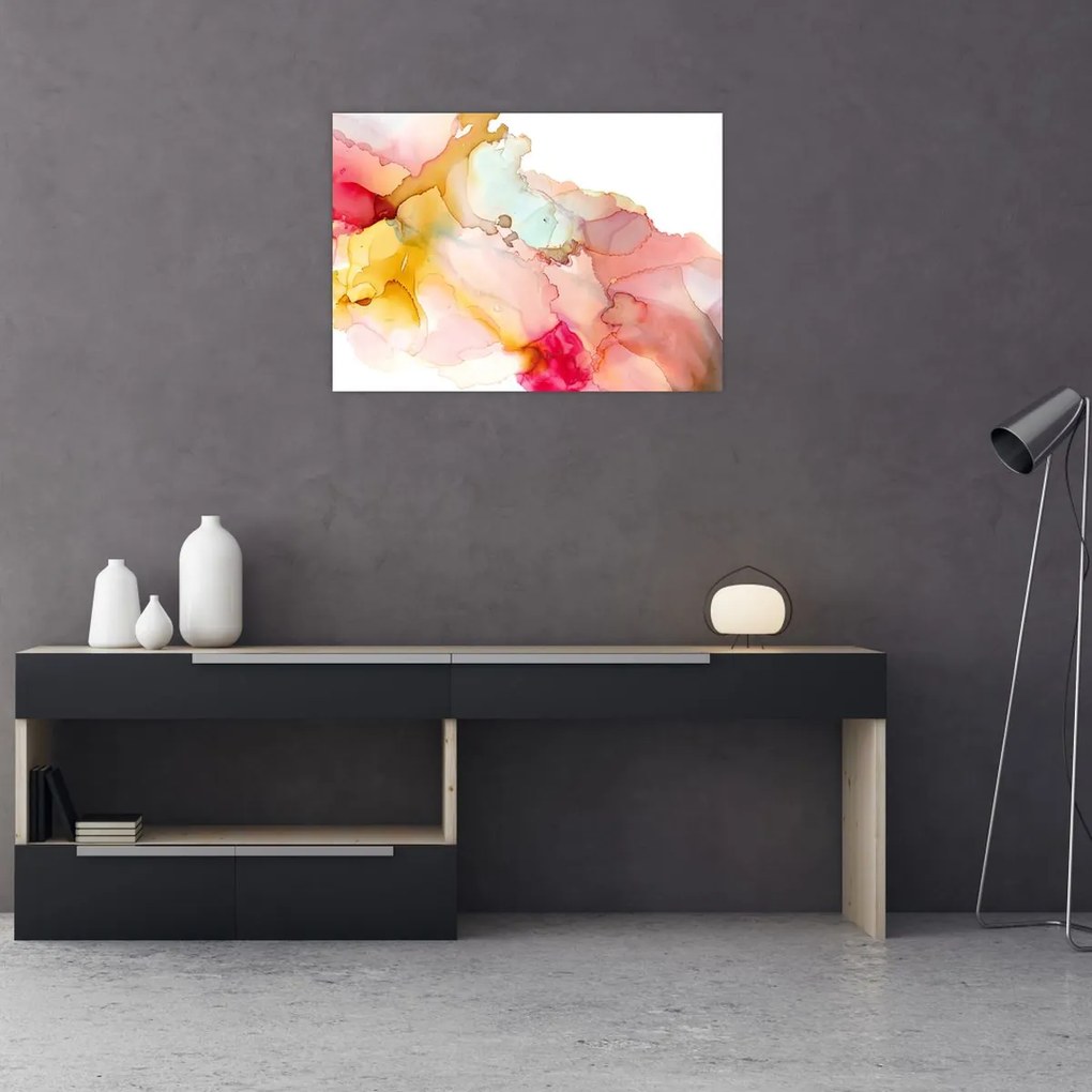 Tablou - Abstract din cerneală (70x50 cm)