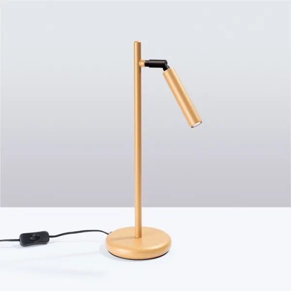 Lampă de masă Sollux SL.1470 PASTELO 1xG9/8W/230V auriu