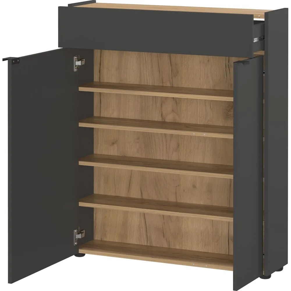 Dulap gri antracit 82x102x22 cm Ameca – Germania