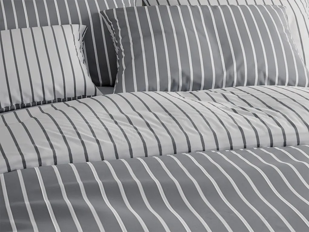 Lenjerie de pat din bumbac Renforce CAPRIVI gri Dimensiune lenjerie de pat: 80 x 80 cm | 135 x 200 cm