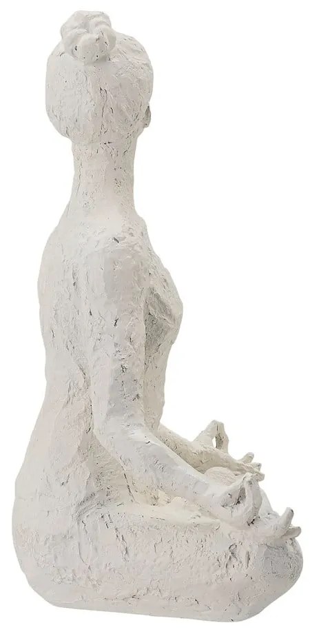 Statuetă decorativă Bloomingville Adalina, înălțime 24 cm, alb