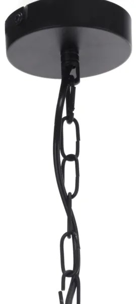 Lustră pe cablu ZAIR 1xE27/22W/230V negru/argintiu ONLI