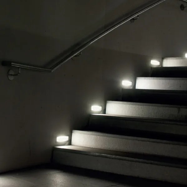 LED Corp de iluminat LED exterior 1x12LED/1W/230V