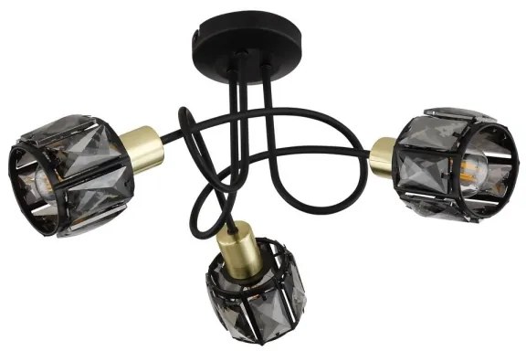 Lustră aplicată INDIANA 3xE14/40W/230V Globo 54357-3B